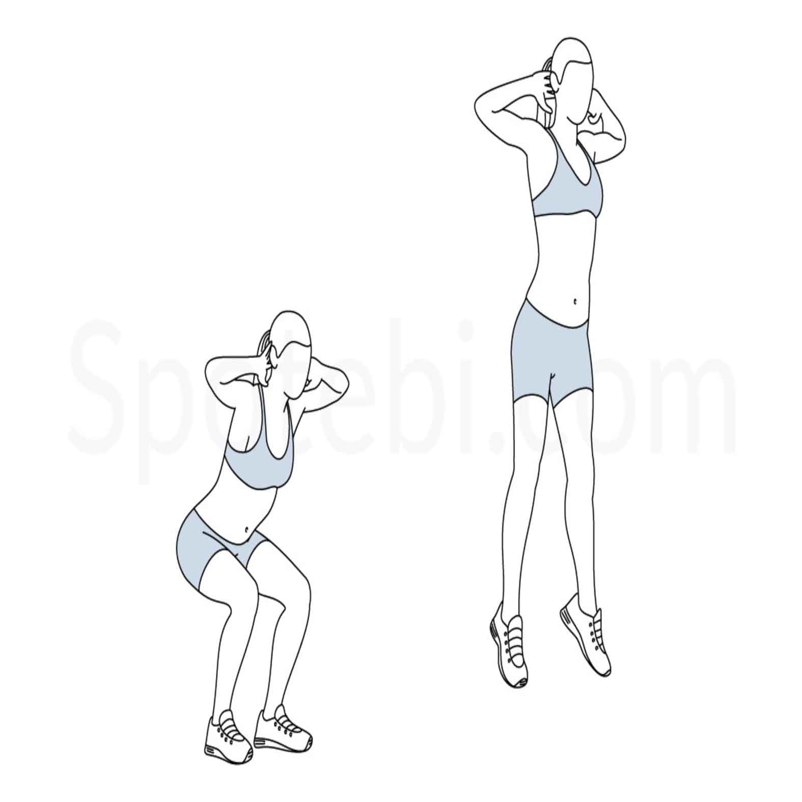 Jumping Jacks  Illustrated Exercise Guide